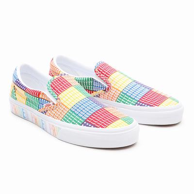 Zapatos Slip On Vans Pride Classic Mujer Multicolor | PBV830724