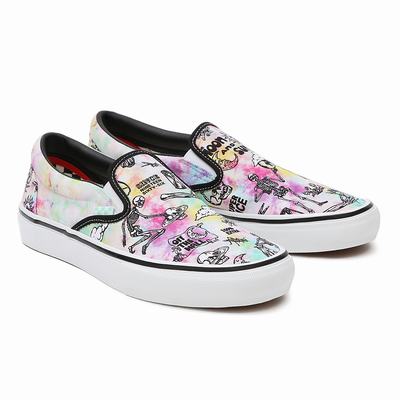 Zapatos Slip On Vans Shroom Doom Skate Hombre Multicolor | KCX058423