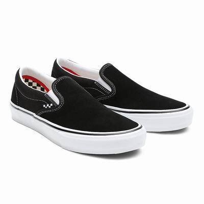 Zapatos Slip On Vans Skate Hombre Negras | WCY259870