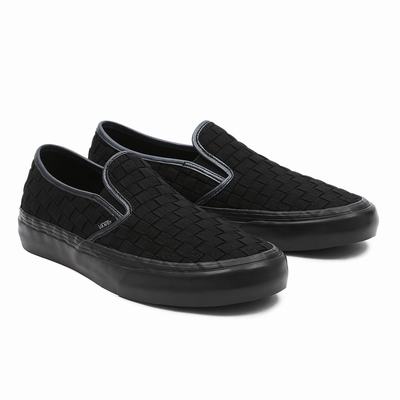 Zapatos Slip On Vans x Curren x Knost Slip-On SF Hombre Negras | SLX786132